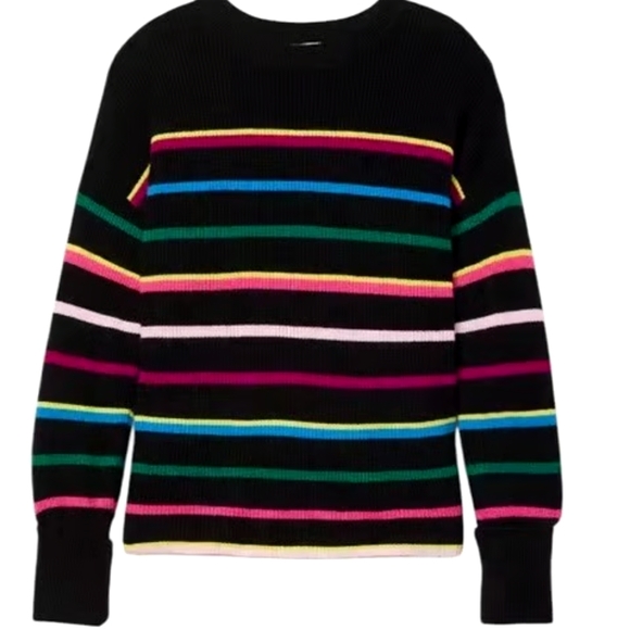 kate spade Sweaters - Kate Spade Party Black Textured Medium Sweater